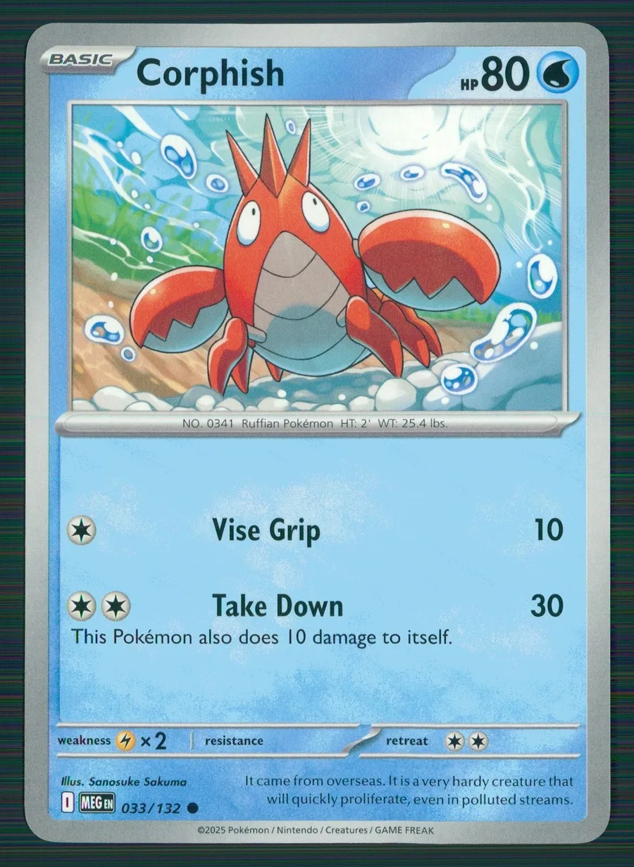 Corphish Mega Evolution #33