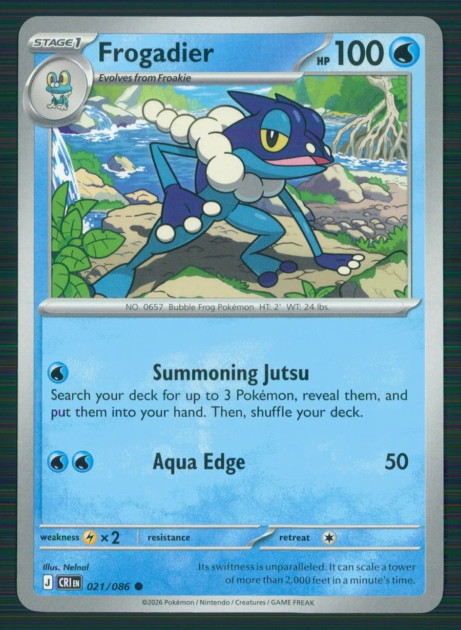 Frogadier Chaos Rising #21