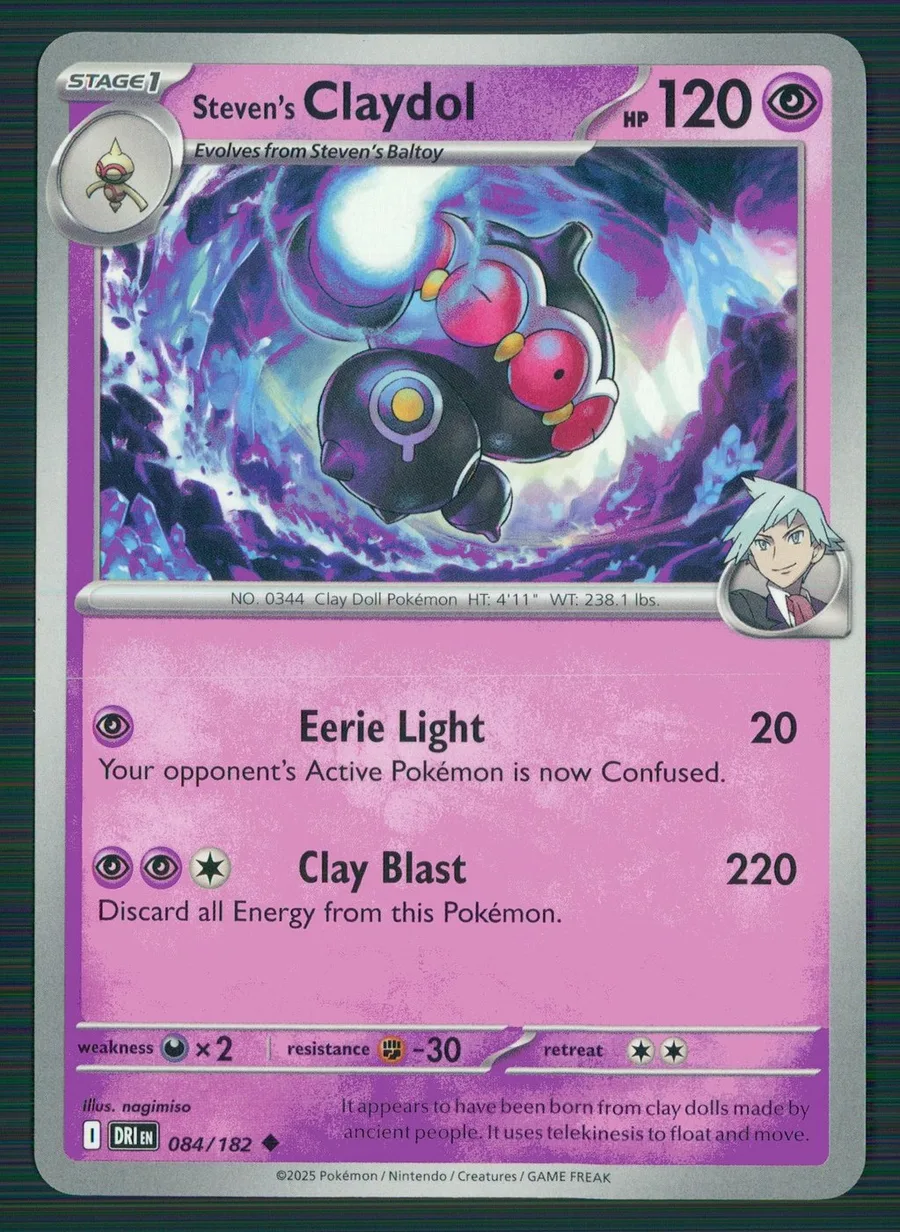 Steven's Claydol Destined Rivals #84
