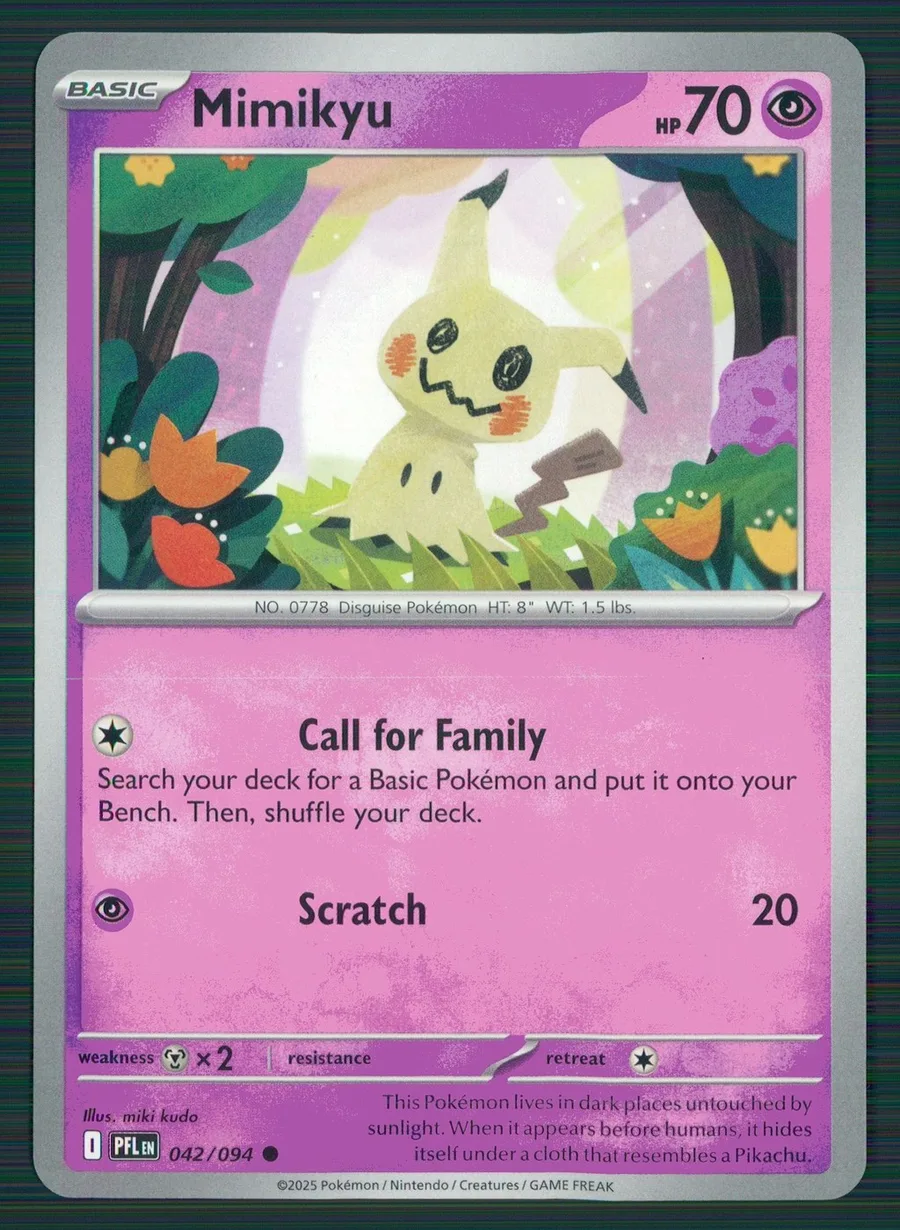 Mimikyu Phantasmal Flames #42