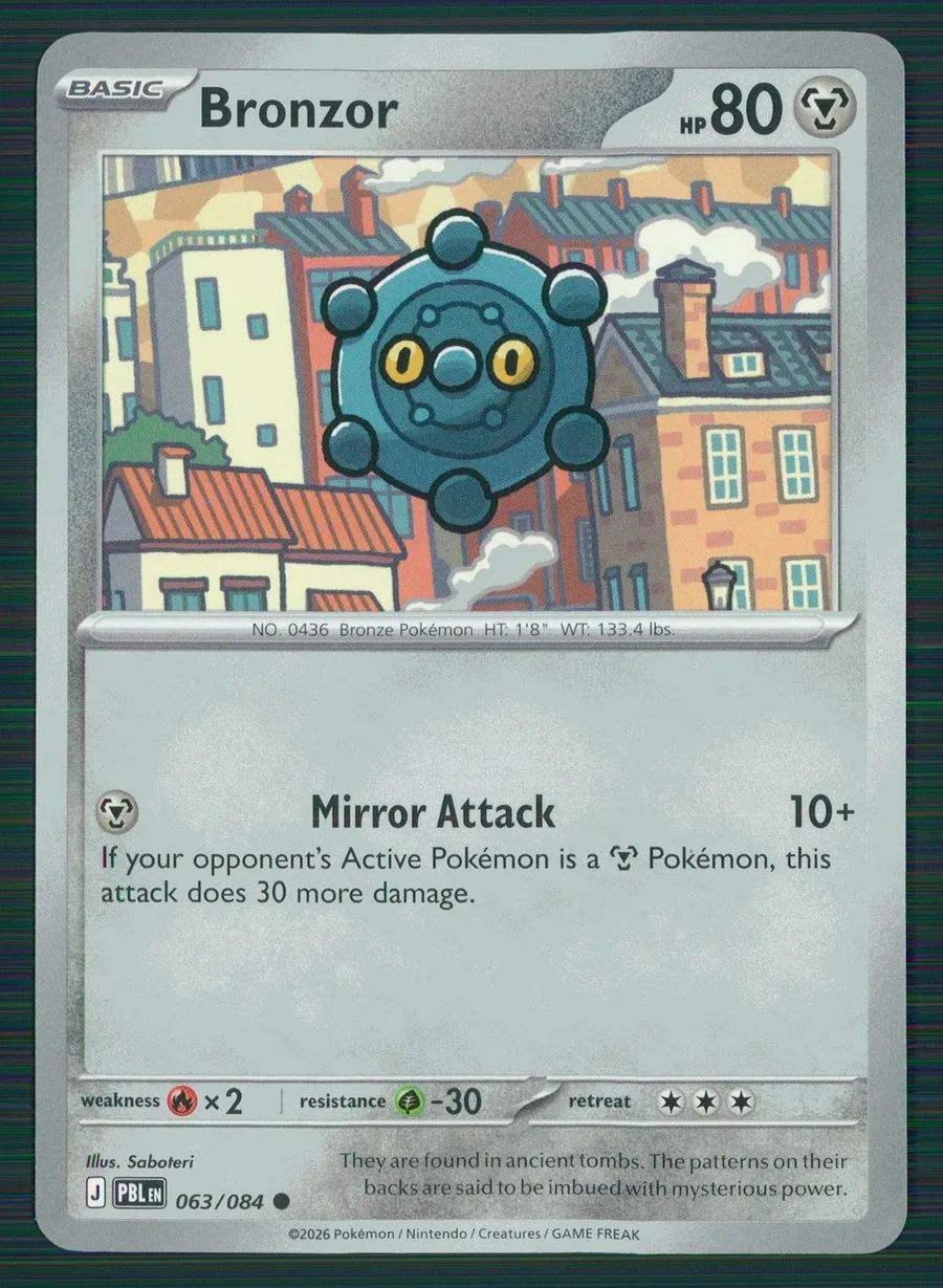 Bronzor Pitch Black #63