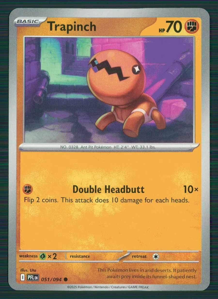 Trapinch Phantasmal Flames #51