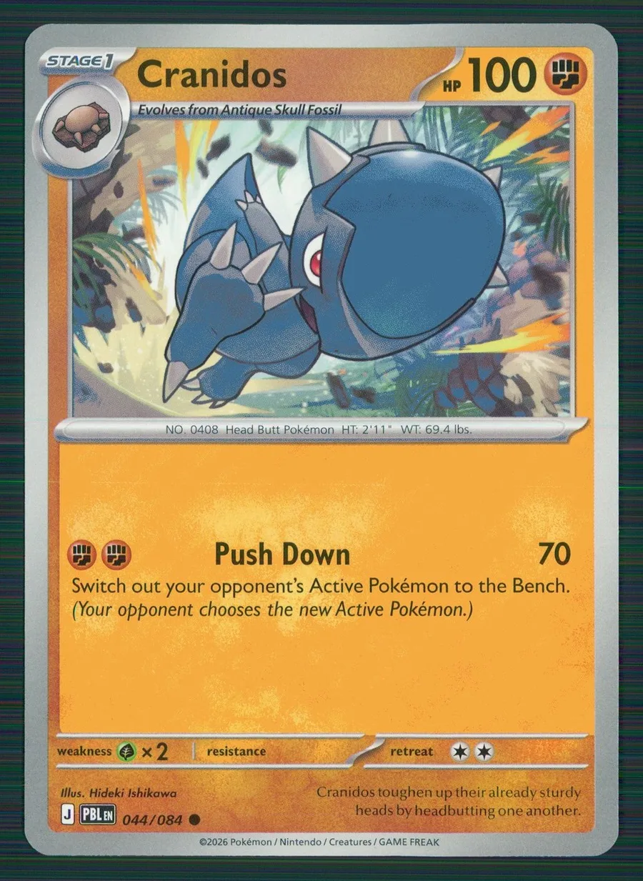 Cranidos Pitch Black #44
