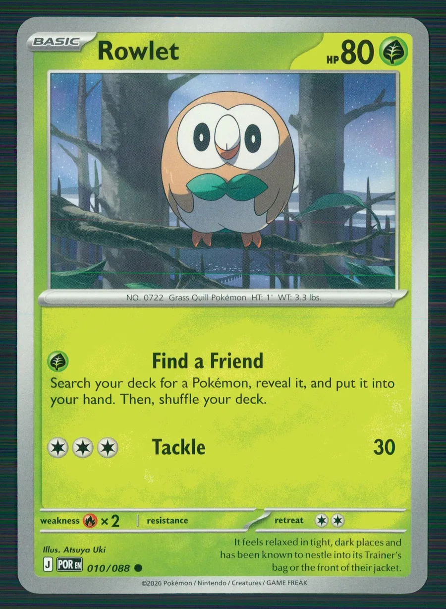 Rowlet Perfect Order #10