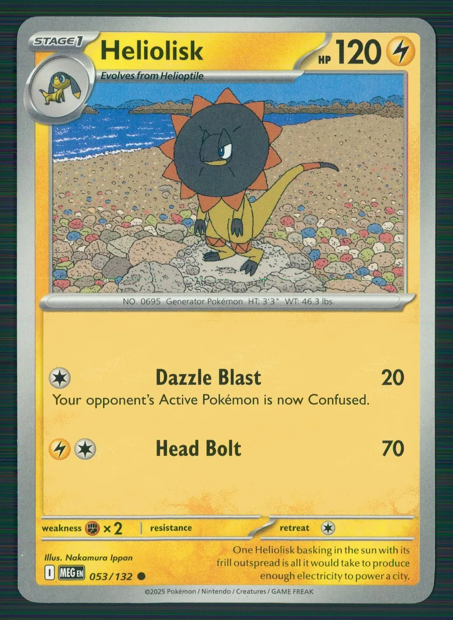 Heliolisk Mega Evolution #53