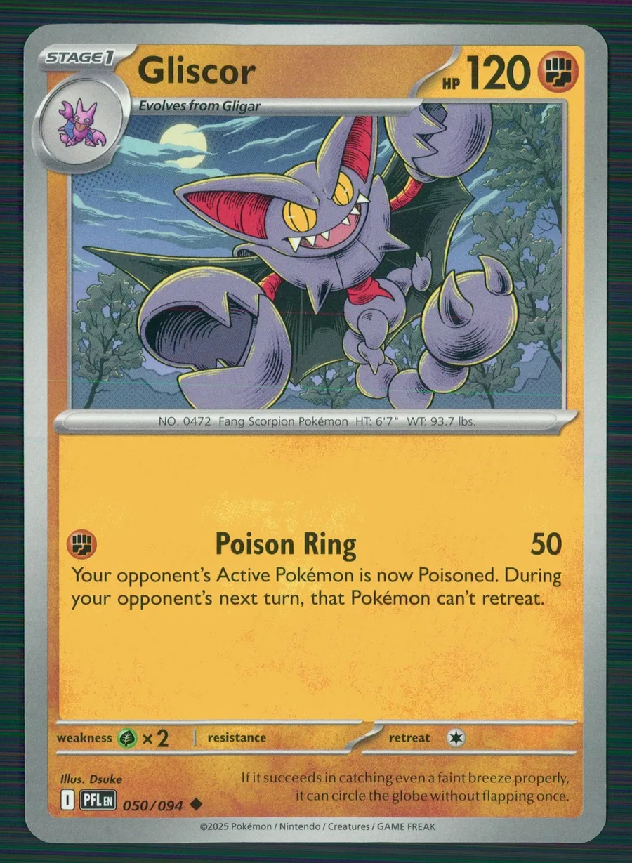 Gliscor Phantasmal Flames #50