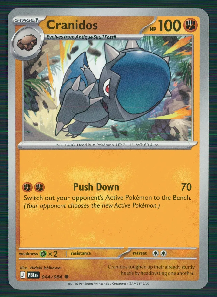 Cranidos Pitch Black #44