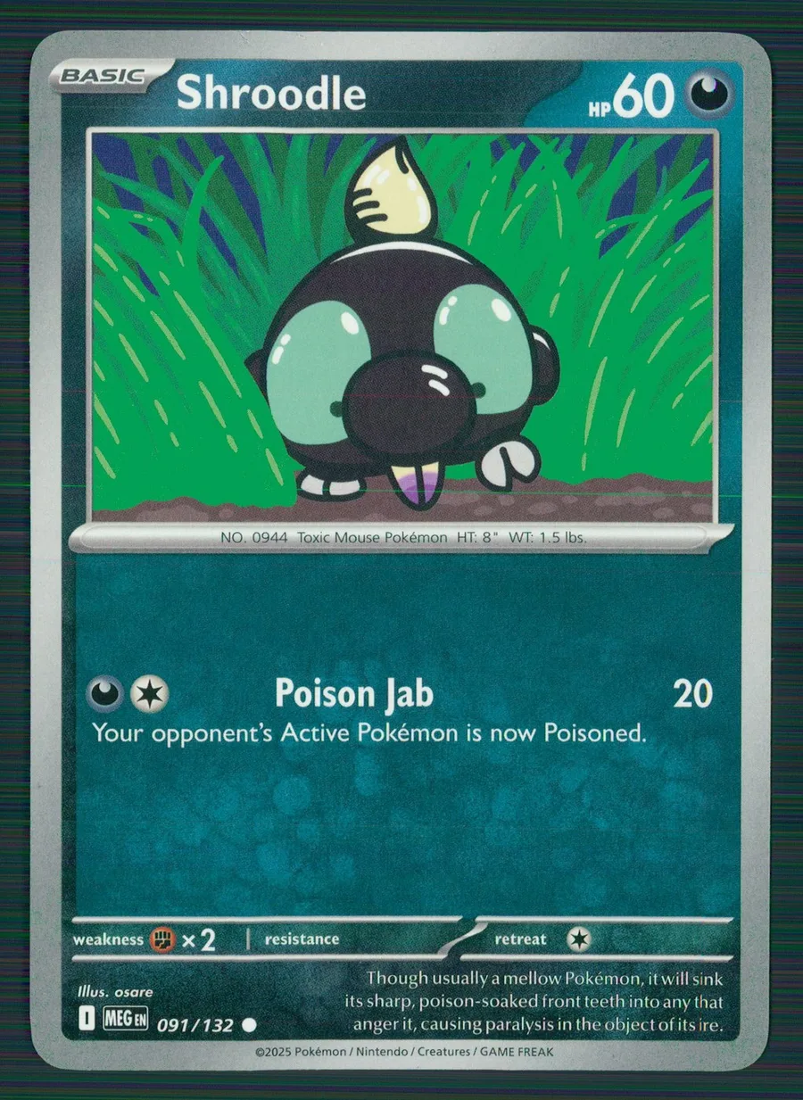 Shroodle Mega Evolution #91