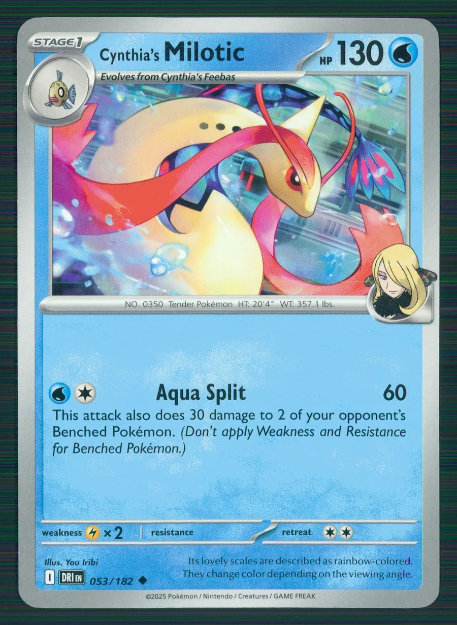 Cynthia's Milotic Destined Rivals #53