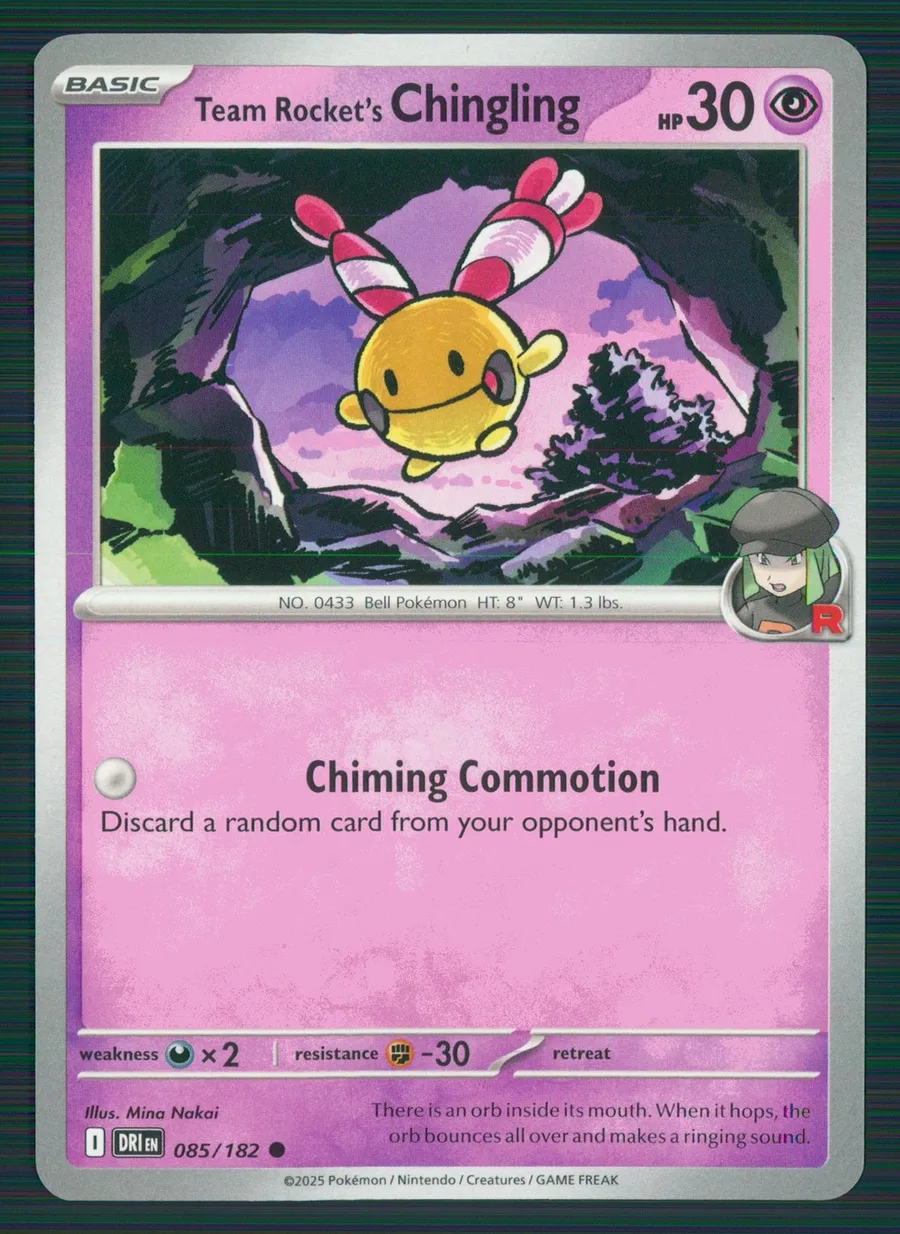 Team Rocket's Chingling Destined Rivals #85