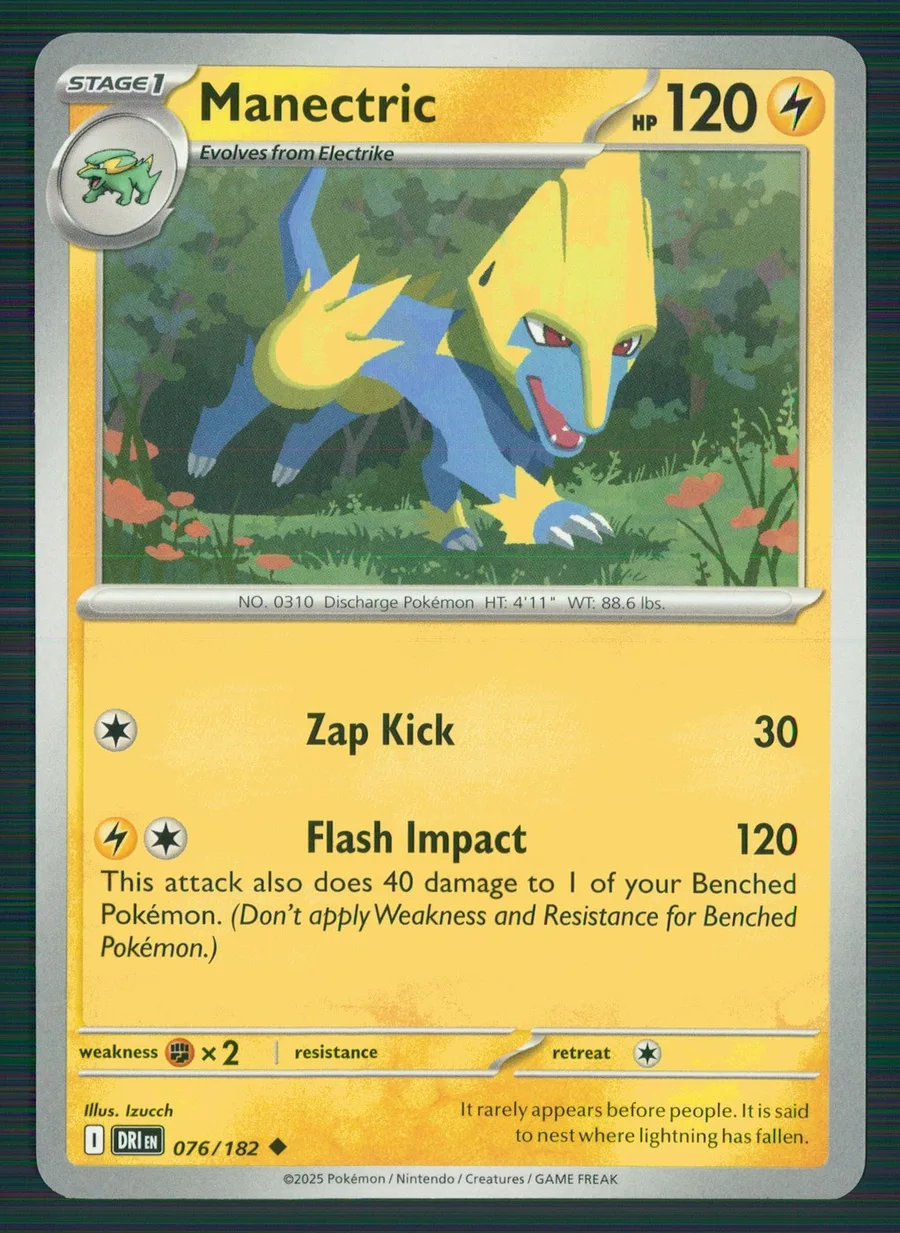 Manectric Destined Rivals #76