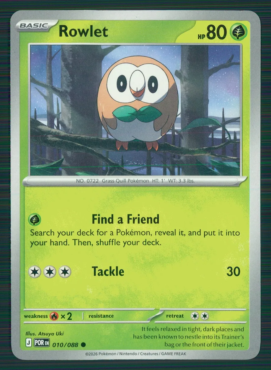 Rowlet Perfect Order #10