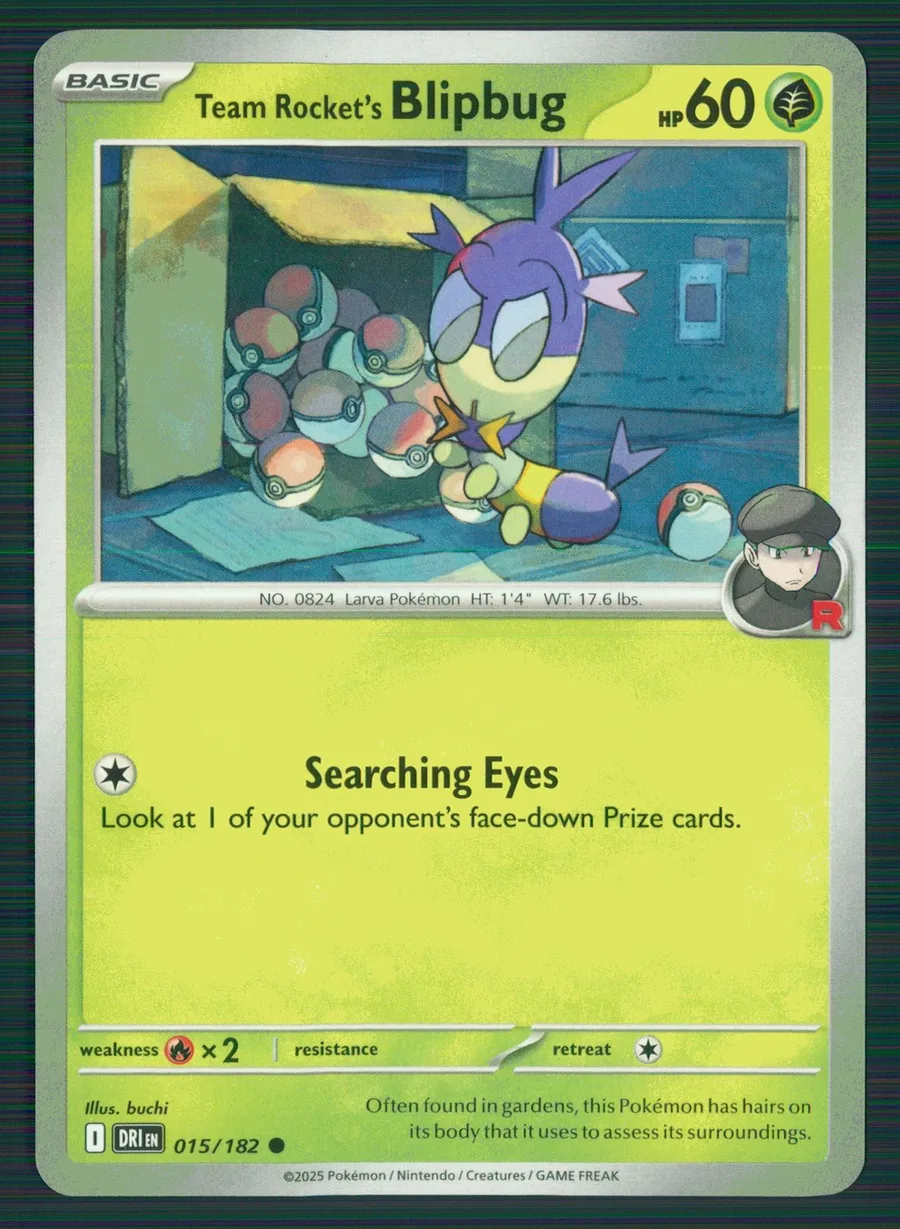 Team Rocket's Blipbug Destined Rivals #15