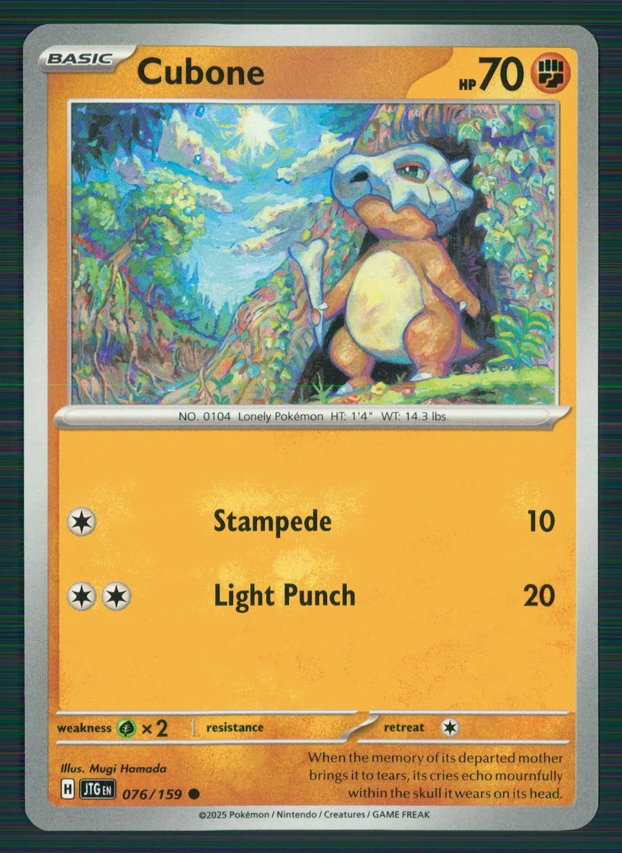 Cubone Journey Together #76