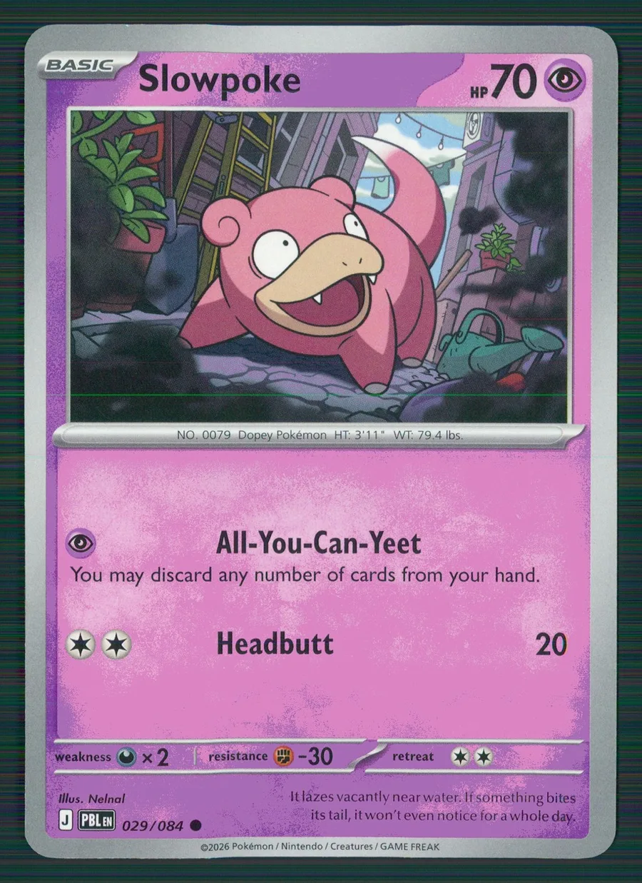 Slowpoke Pitch Black #29