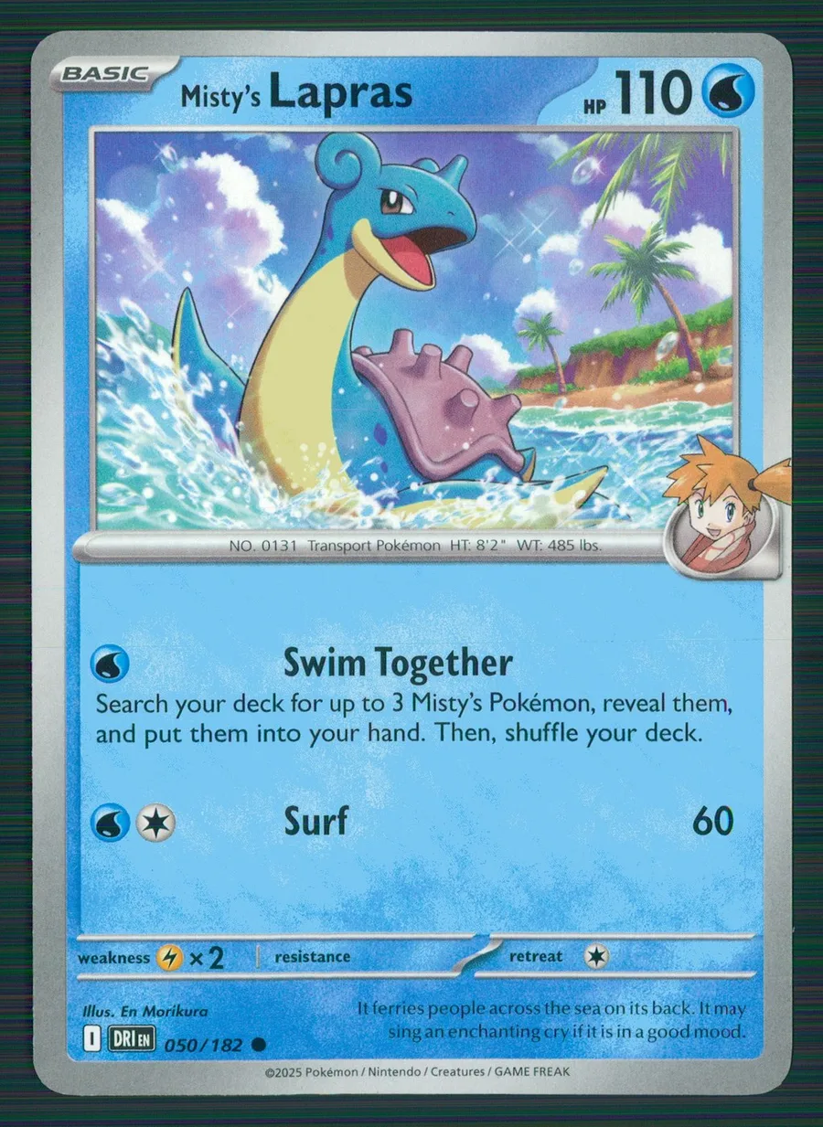 Misty's Lapras Destined Rivals #50