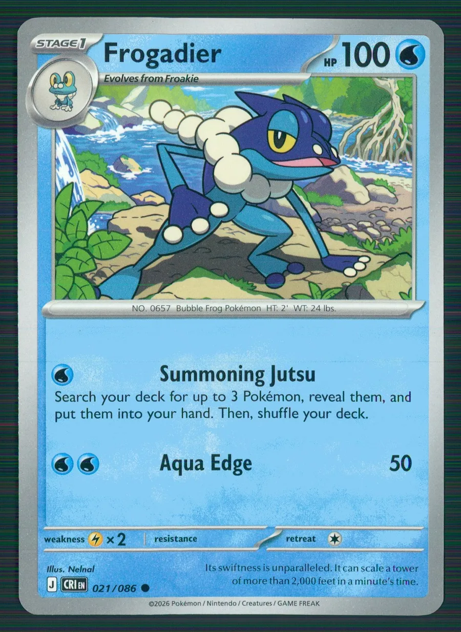 Frogadier Chaos Rising #21