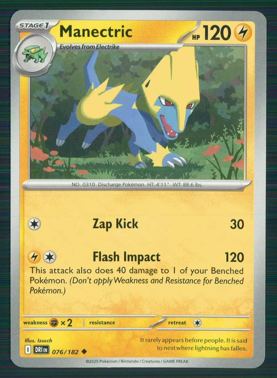 Manectric Destined Rivals #76