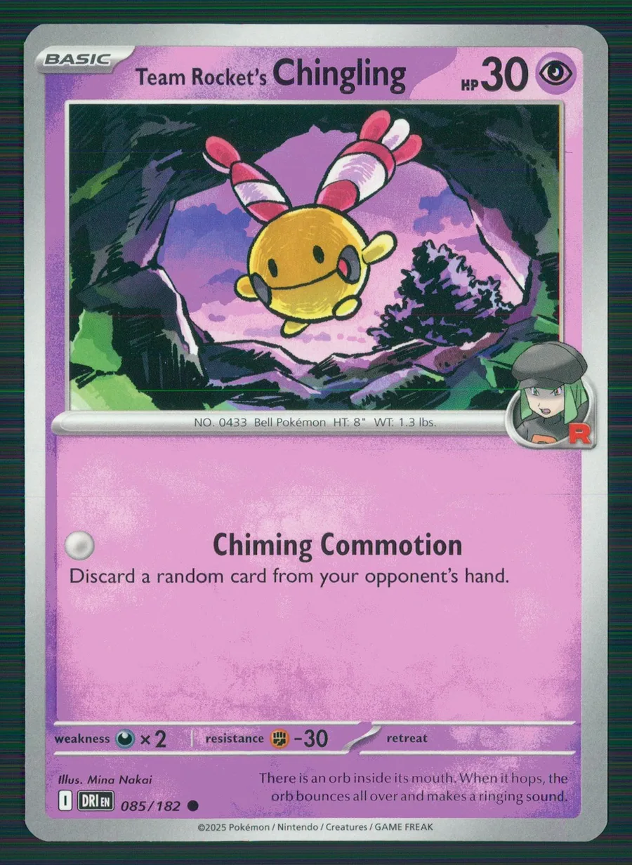 Team Rocket's Chingling Destined Rivals #85