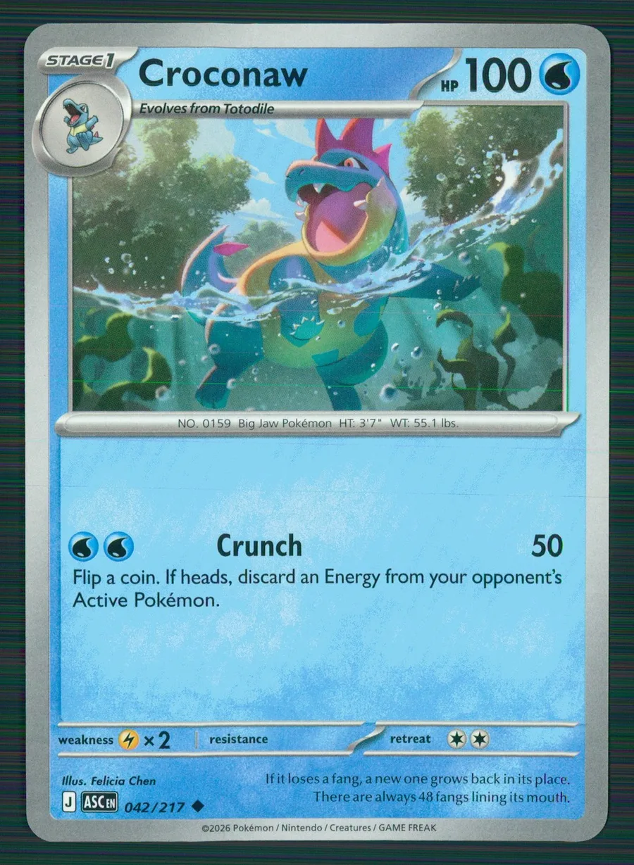 Croconaw Ascended Heroes #42