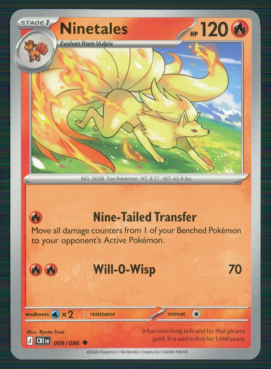 Ninetales Chaos Rising #9