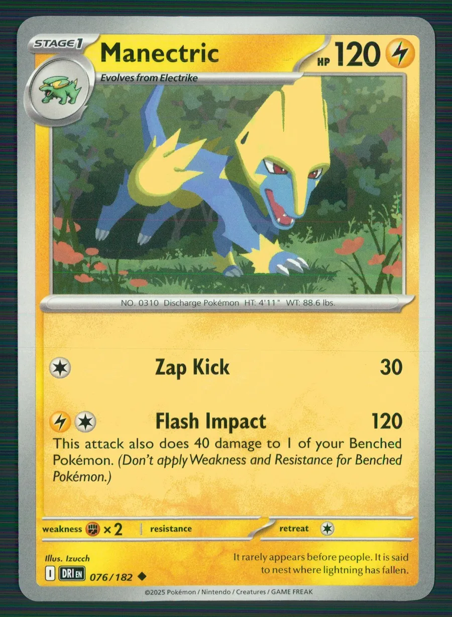 Manectric Destined Rivals #76