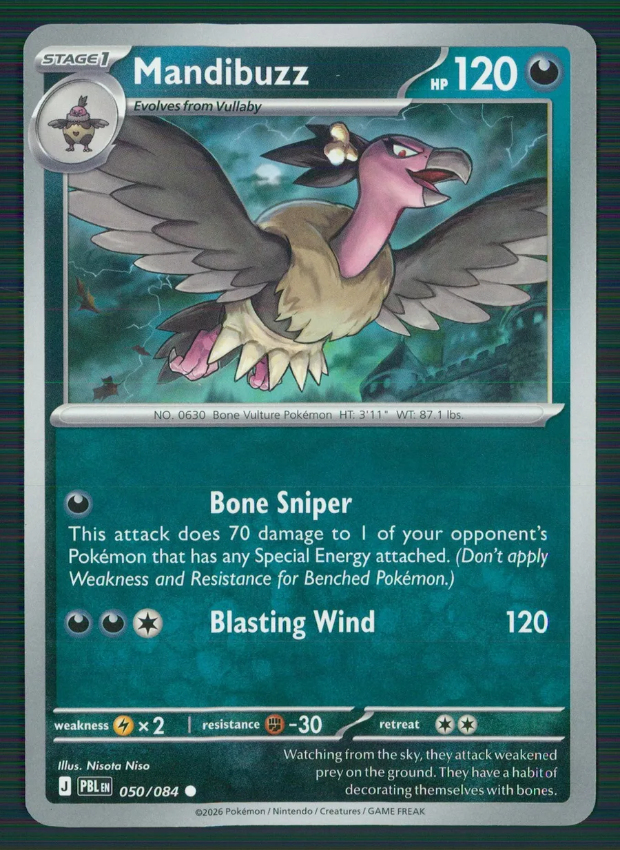 Mandibuzz Pitch Black #50