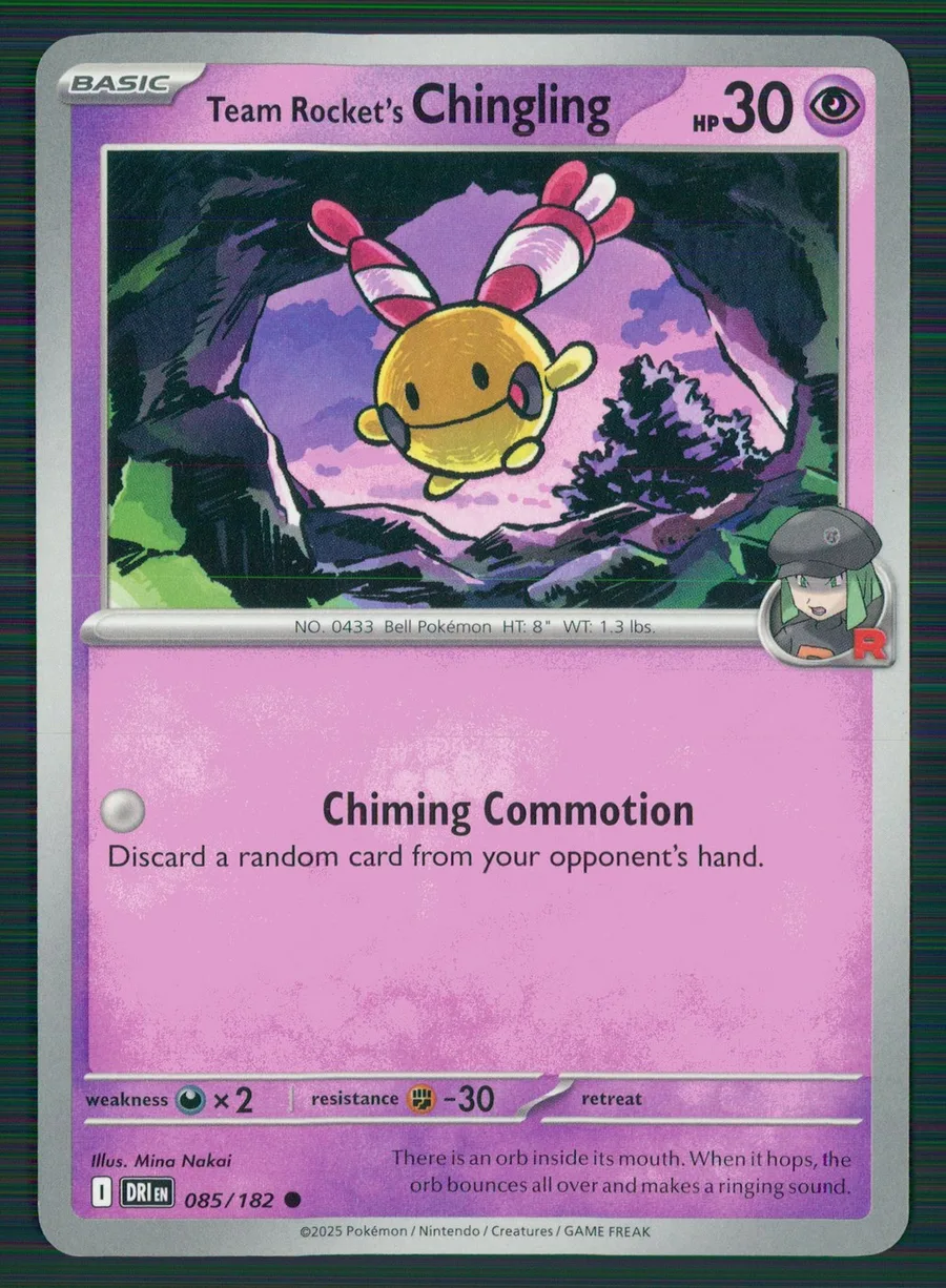 Team Rocket's Chingling Destined Rivals #85