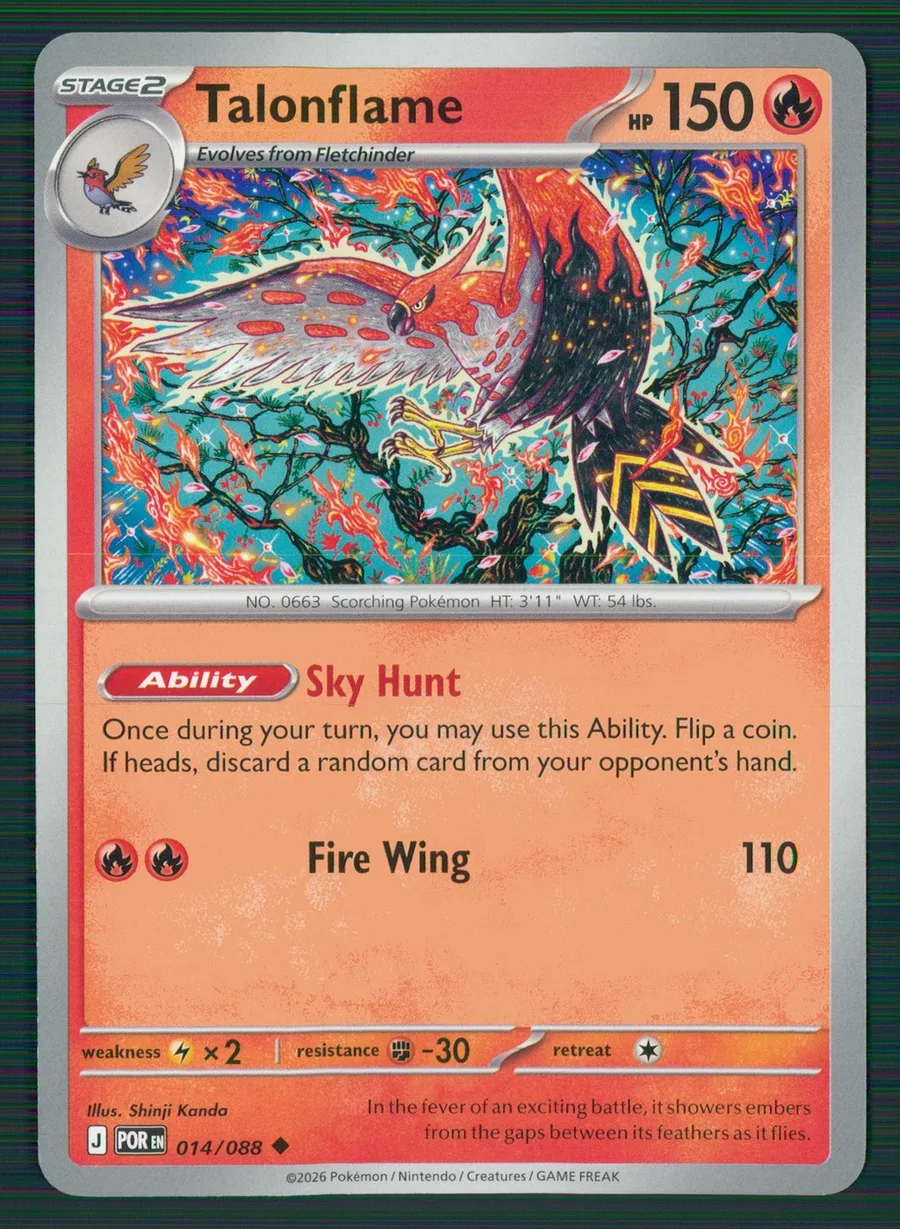 Talonflame Perfect Order #14