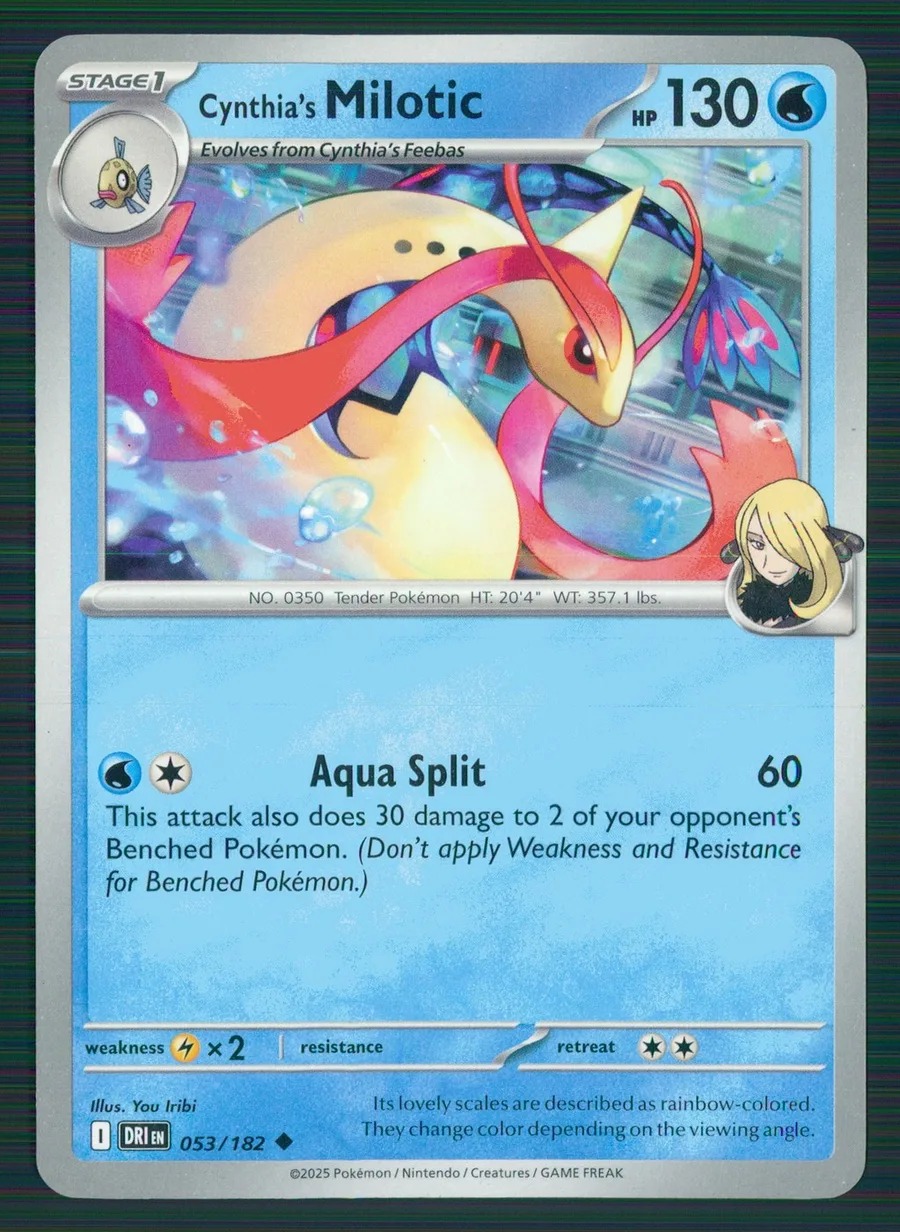 Cynthia's Milotic Destined Rivals #53