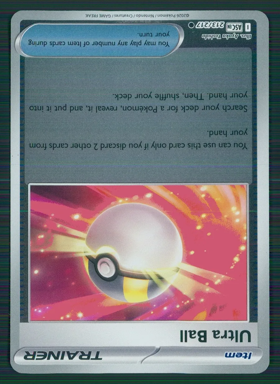 Ultra Ball Ascended Heroes #213