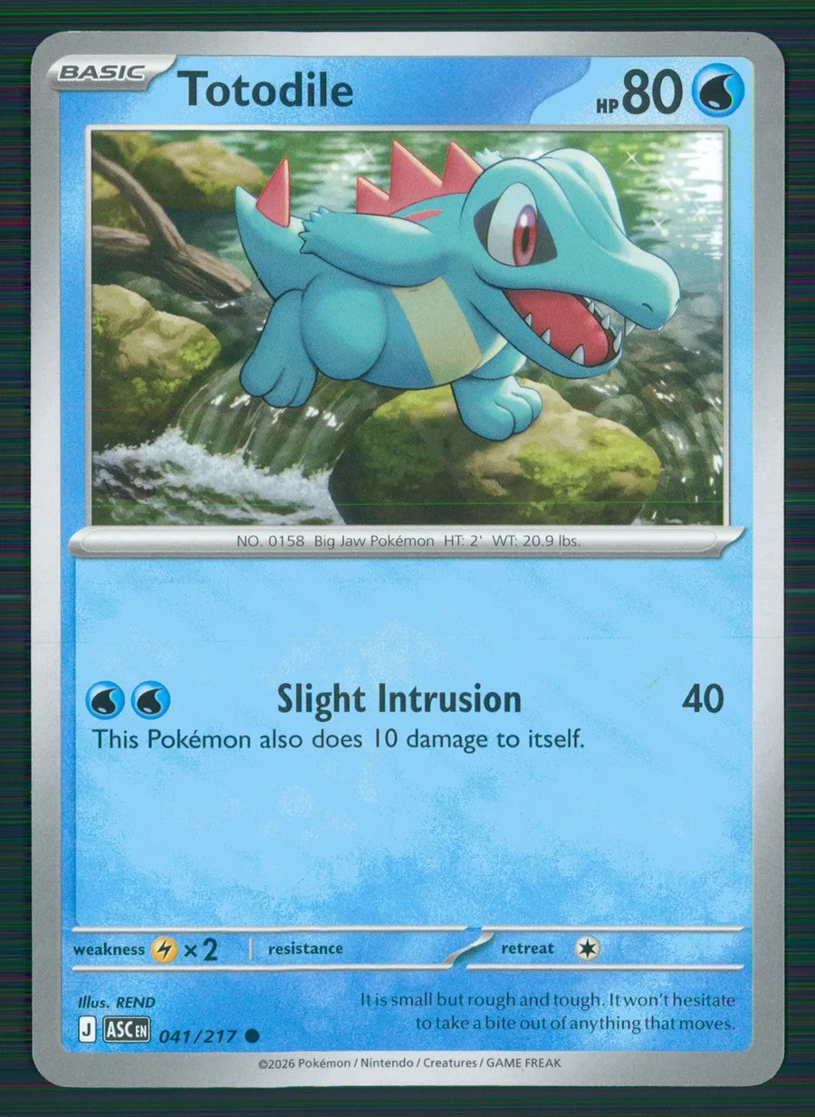 Totodile Ascended Heroes #41