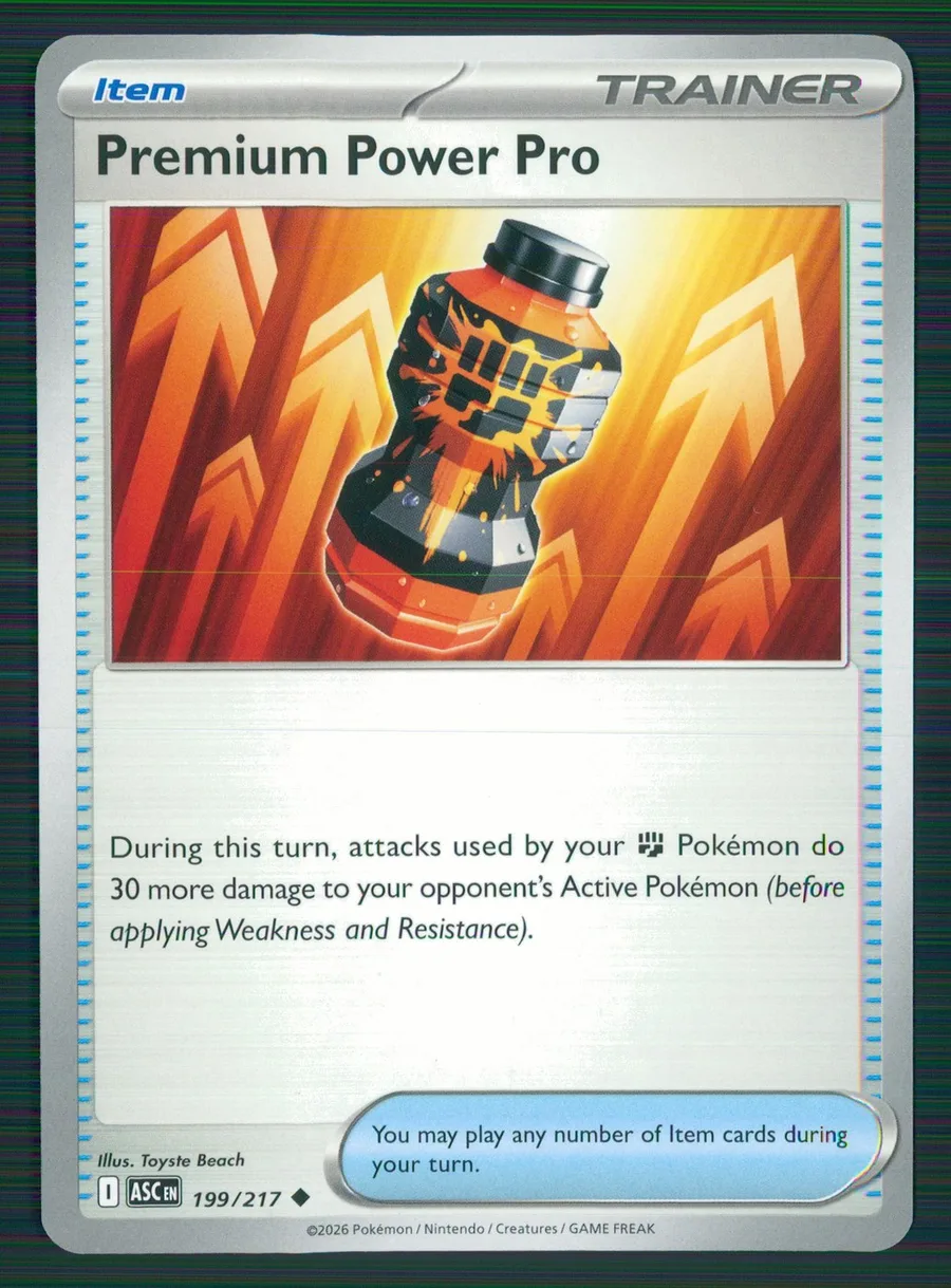 Premium Power Pro Ascended Heroes #199
