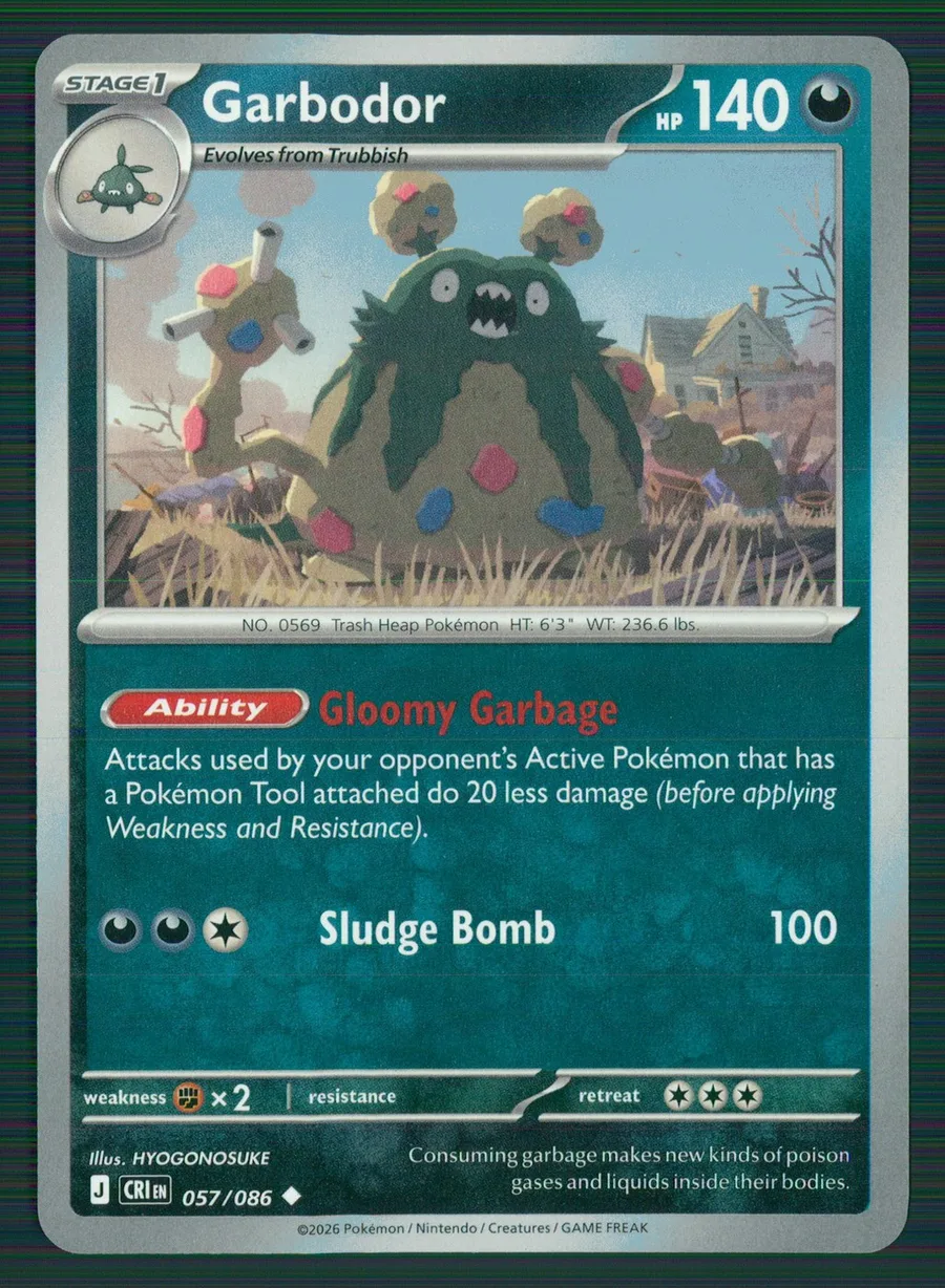 Garbodor Chaos Rising #57