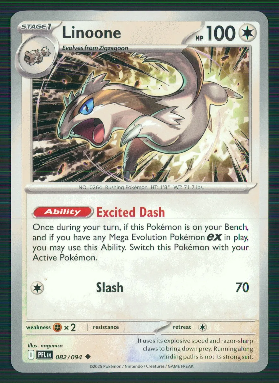 Linoone Phantasmal Flames #82