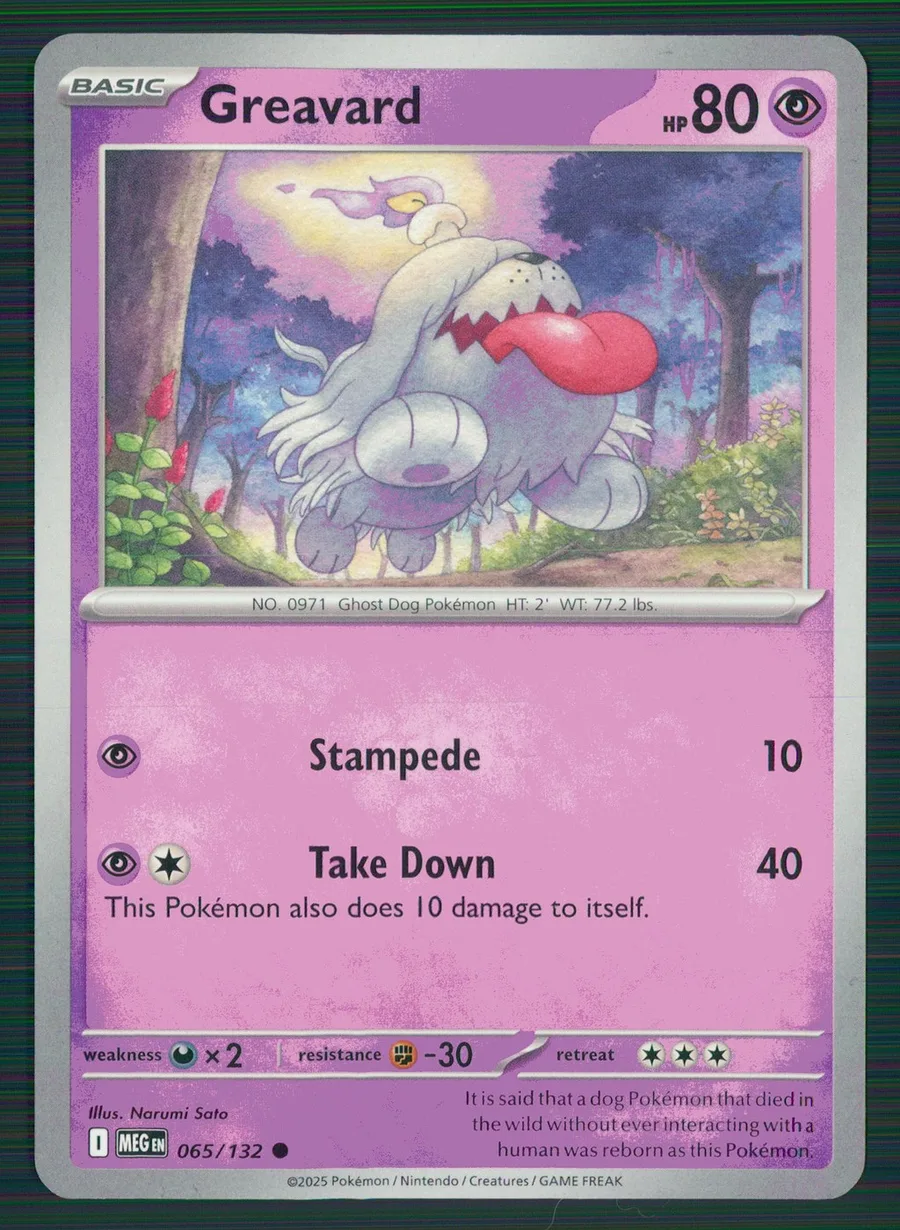 Greavard Mega Evolution #65
