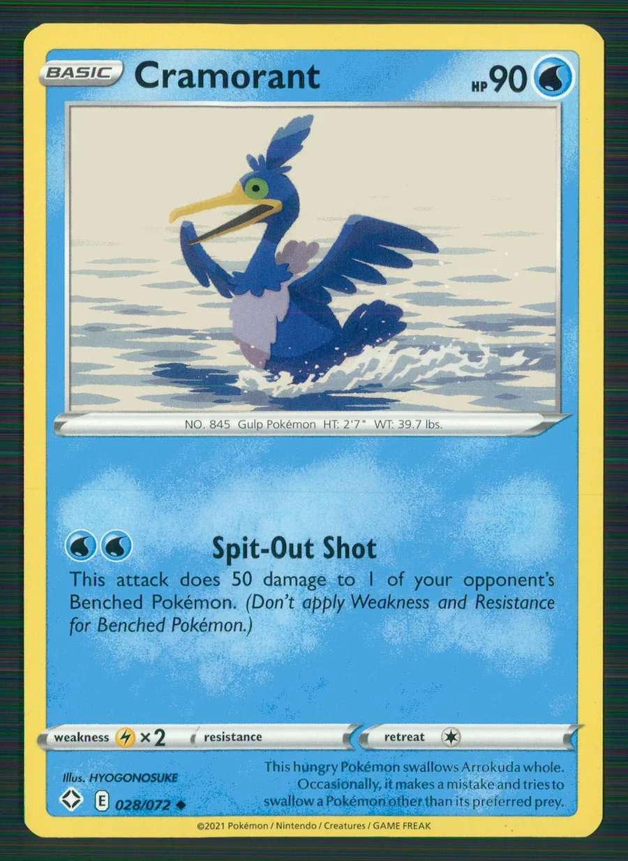 Cramorant Shining Fates #28