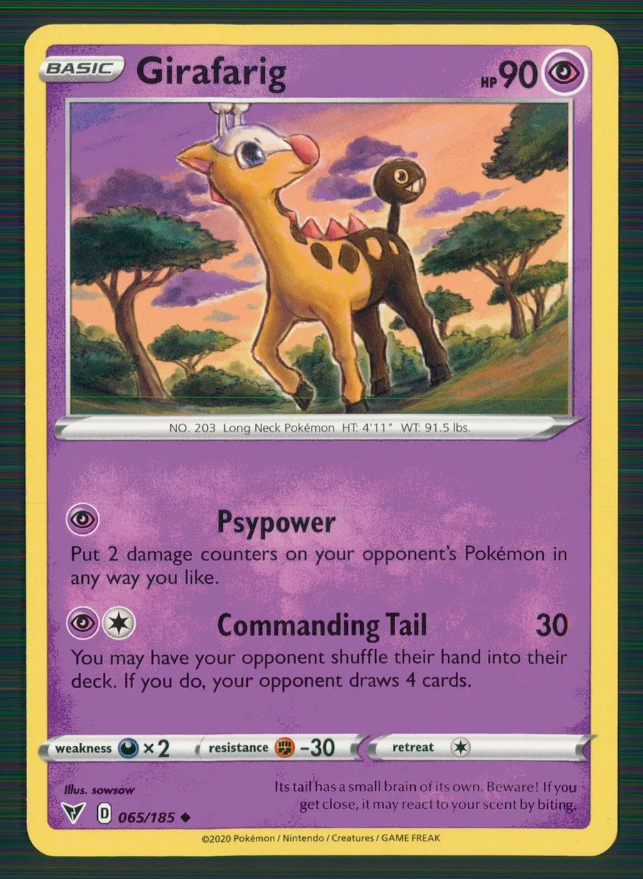 Girafarig Vivid Voltage #65