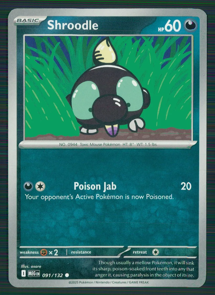 Shroodle Mega Evolution #91