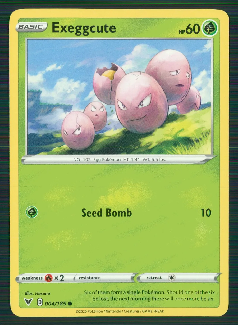 Exeggcute Vivid Voltage #4