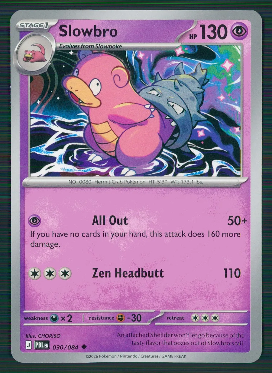 Slowbro Pitch Black #30