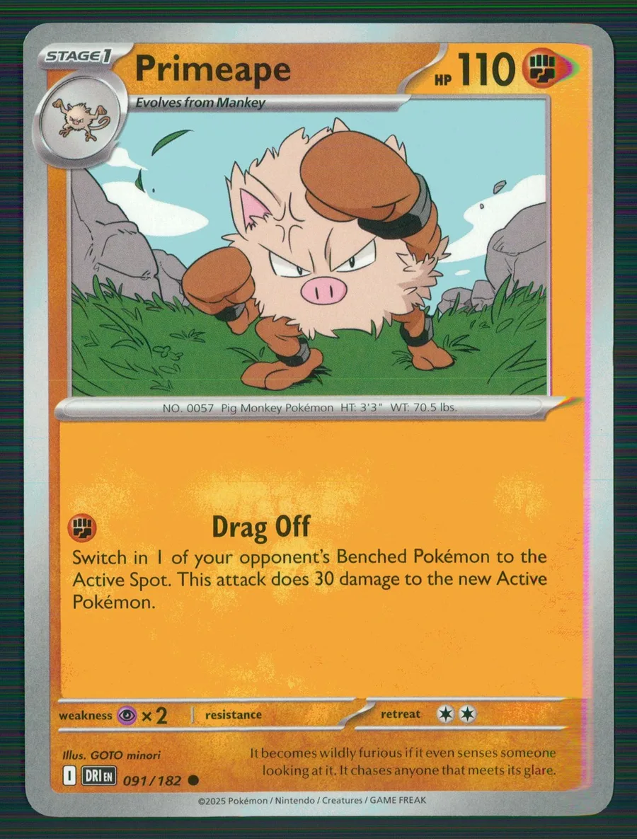 Primeape Destined Rivals #91
