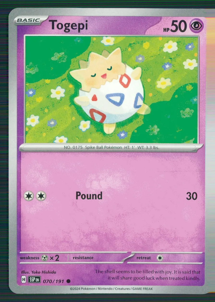 Togepi Surging Sparks #70