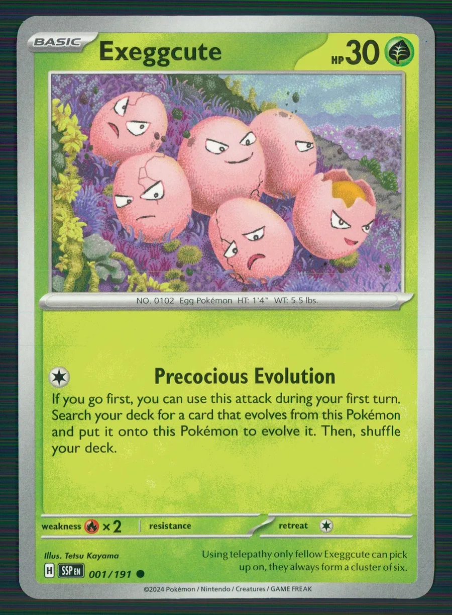 Exeggcute Surging Sparks #1
