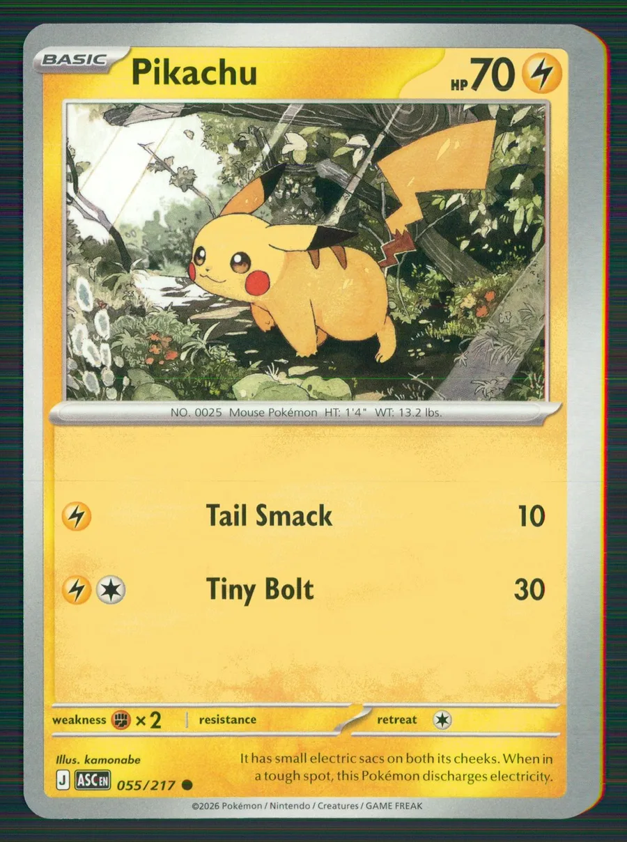 Pikachu Ascended Heroes #55