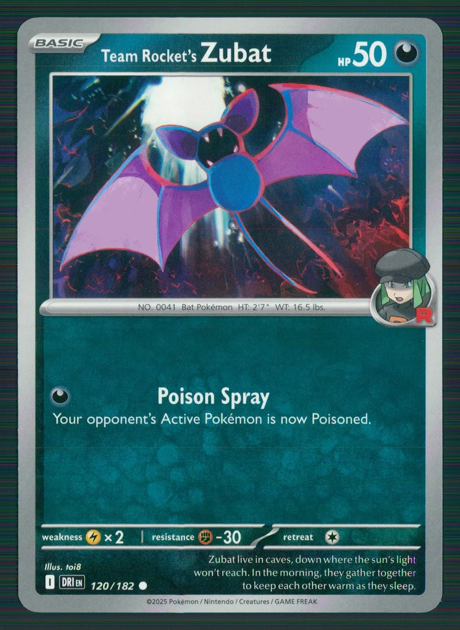 Team Rocket's Zubat Destined Rivals #120