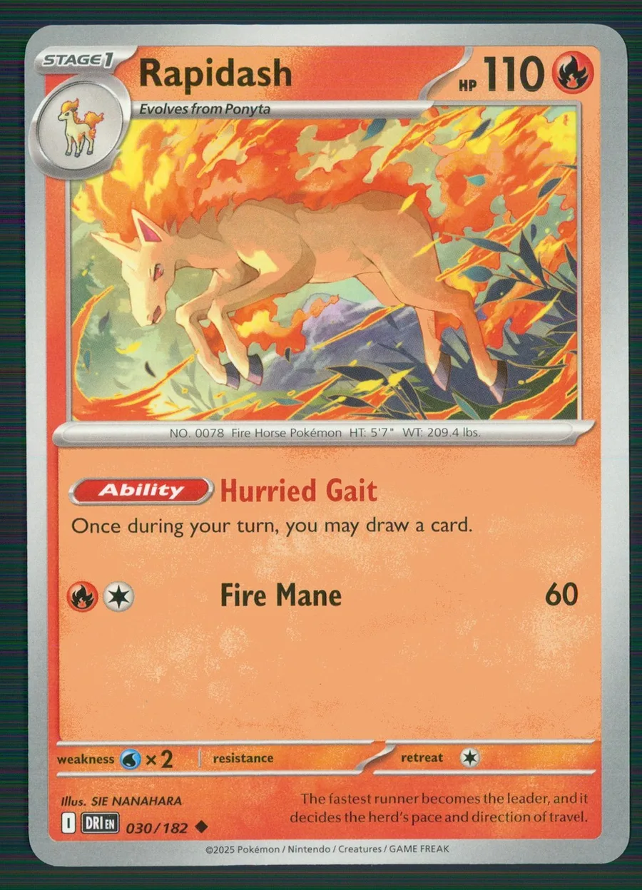 Rapidash Destined Rivals #30