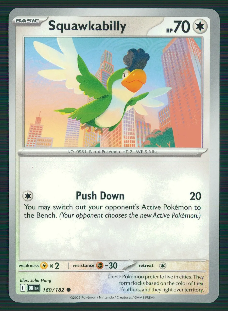 Squawkabilly Destined Rivals #160