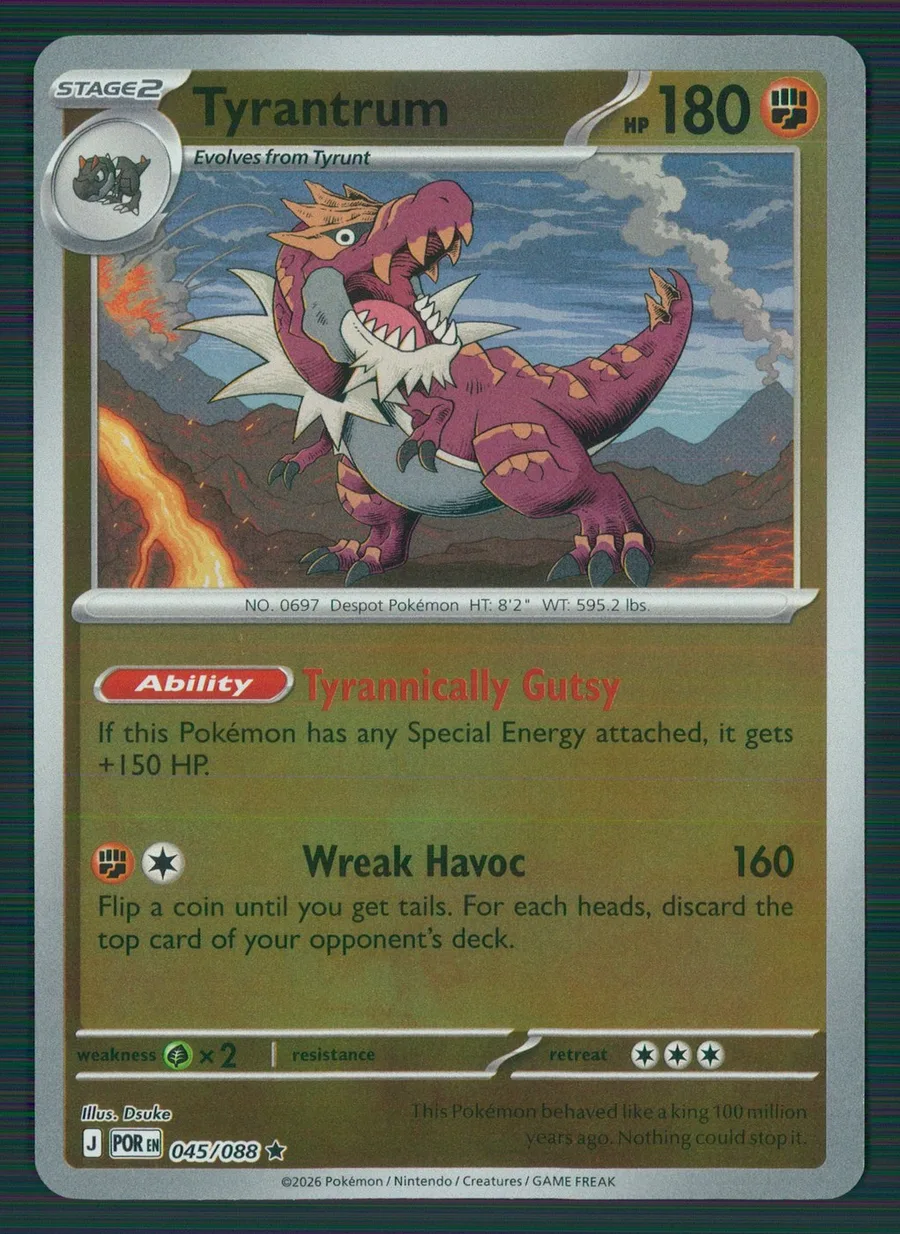 Tyrantrum Perfect Order #45