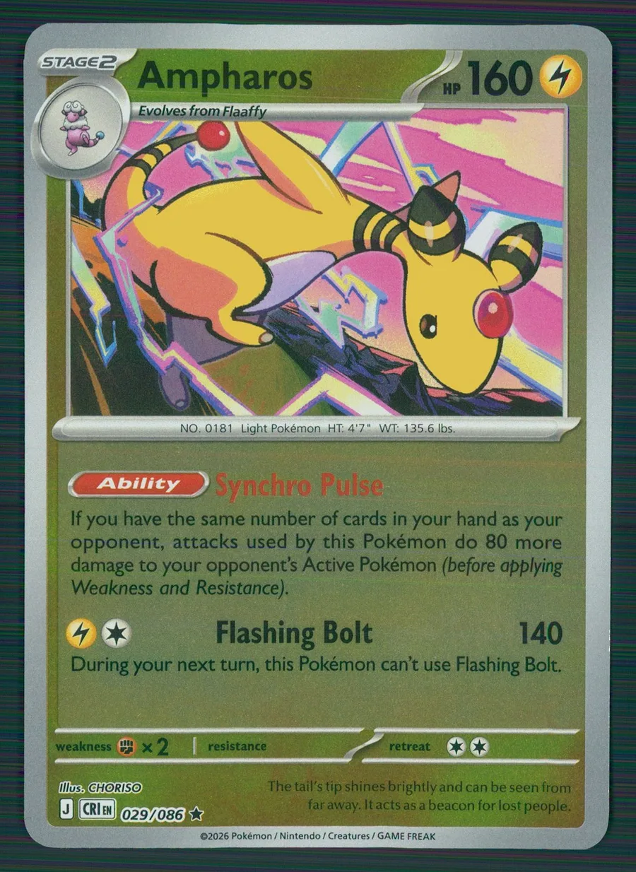 Ampharos Chaos Rising #29